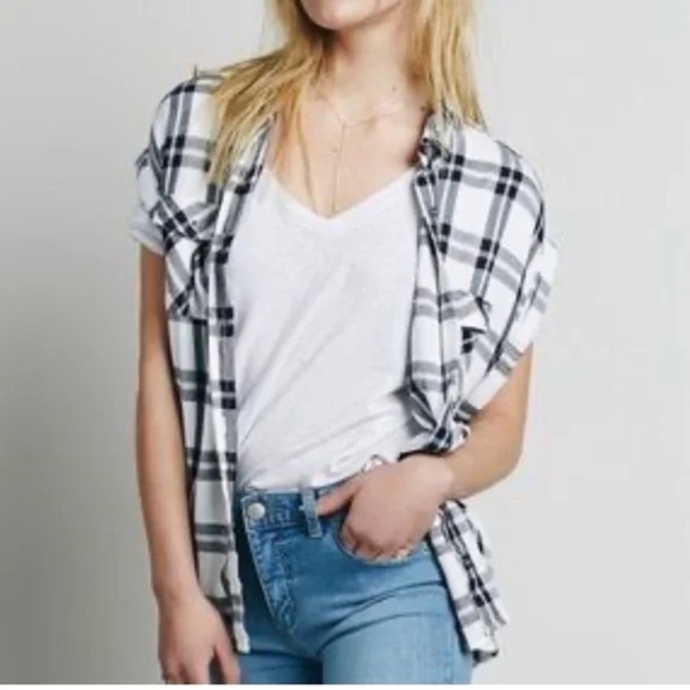 Rails x FP / Britt Plaid Sleeveless Top